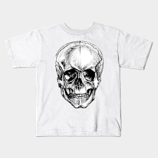 Dark soul skull Kids T-Shirt